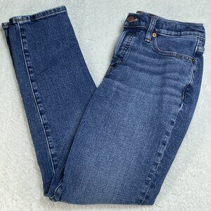 Madewell Jeans Womens Sz 25 Blue Mid Rise Perfect Vintage Straight Leg 25x27